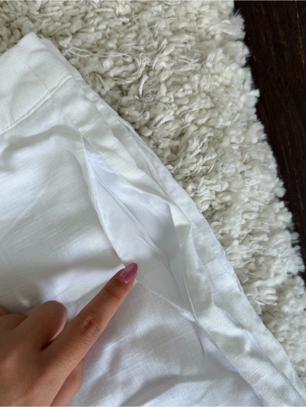 Princess Polly High Rise Linen Micro Shorts - Picture 4 of 6